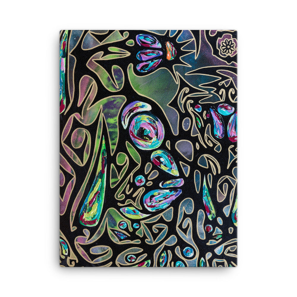 “Little Person Morphing Into A Butterfly” Premium Canvas Print